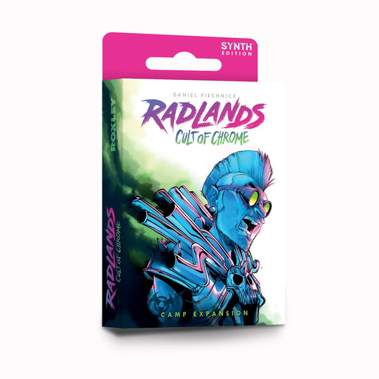 Radlands is a 2 player card game where the players act as leaders of rival gangs of post apocalyptic survivors. 