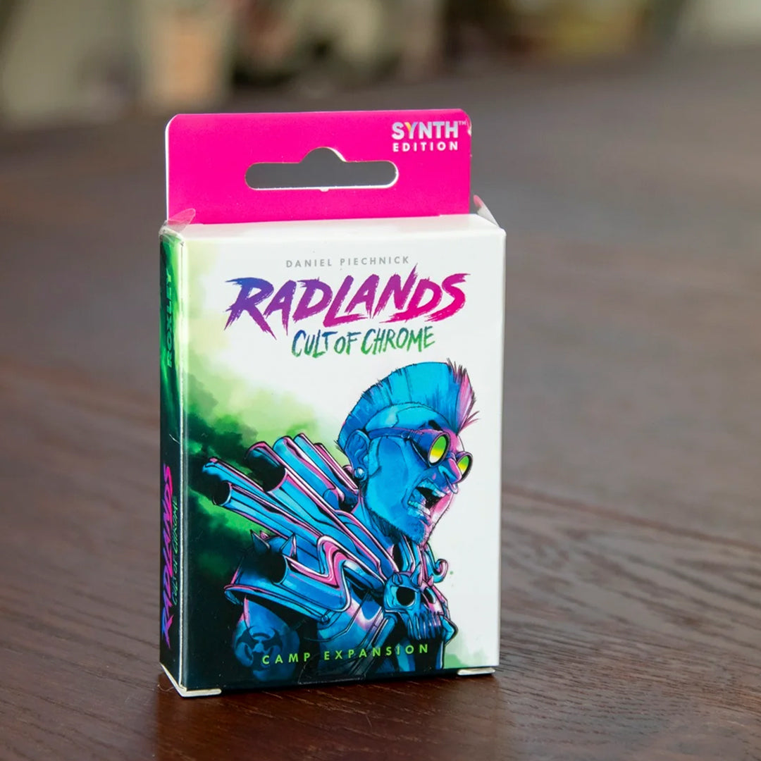 Radlands is a 2 player card game where the players act as leaders of rival gangs of post apocalyptic survivors. 