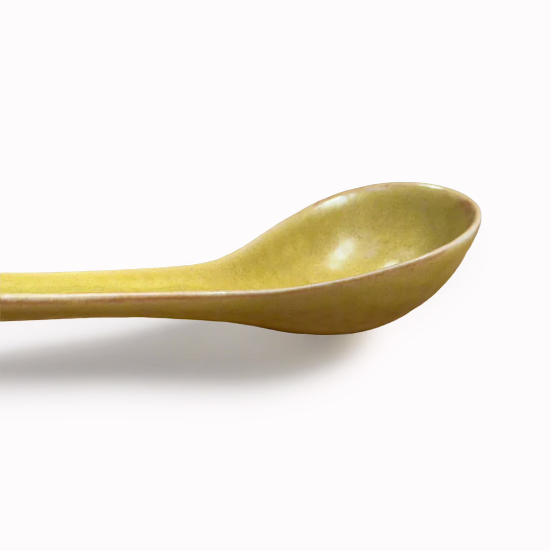 Ceramic Appetiser Spoon | Ochre