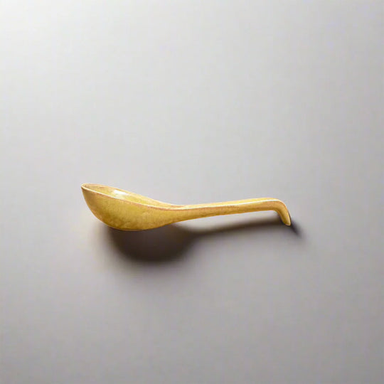 Ceramic Appetiser Spoon | Ochre