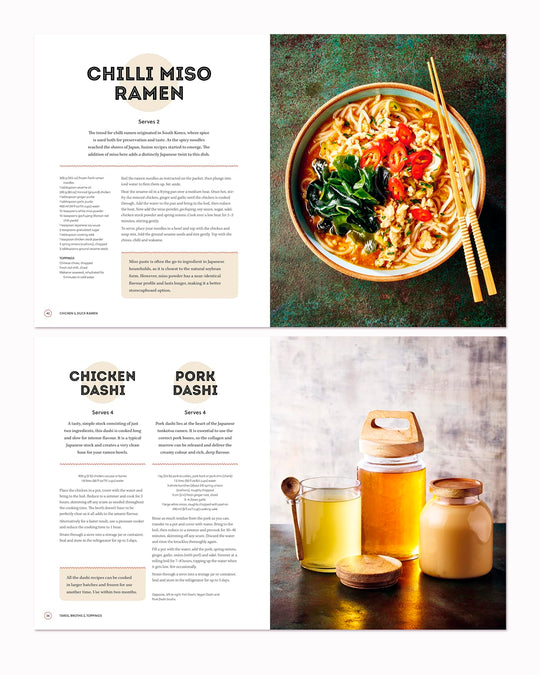 From a quick bowl assembled after work to the slow-cooked depth of traditional tonkotsu, Ramen explores the building blocks behind one of Japan’s best-loved comfort foods.