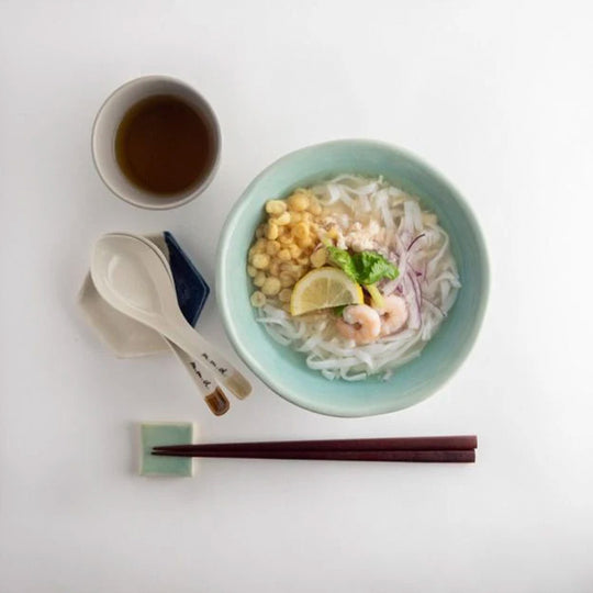 Ceramic Renge Spoon | Ramen+Soup