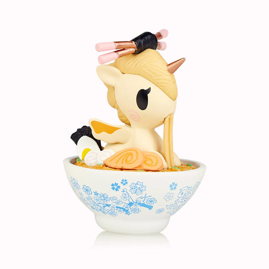 Delicious Unicorno Blind Box Series 2, featuring Unicornos with your favorite tasty foods like ramen, tacos, spaghetti, and more!