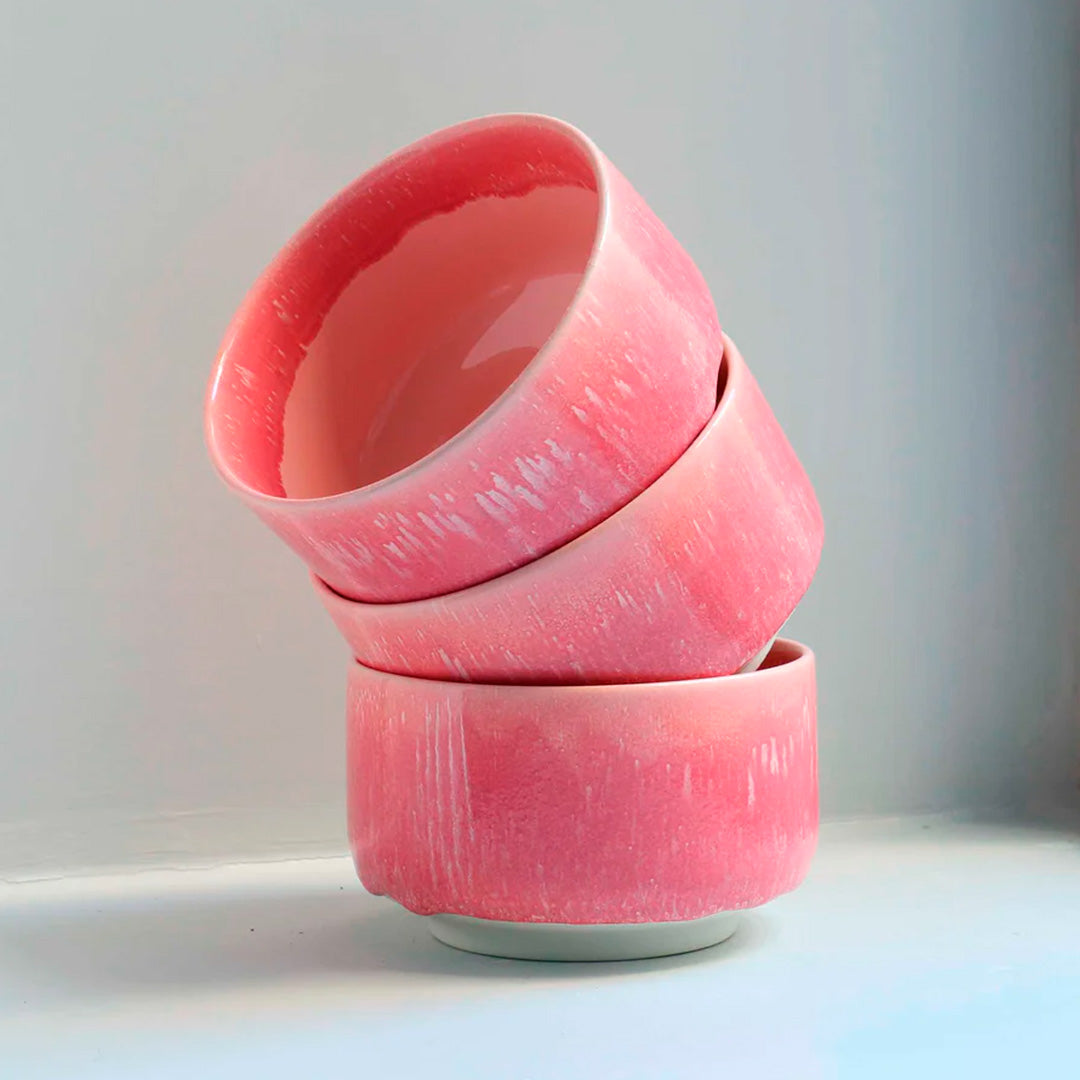 Danish Designers Studio Arhoj are renowned for their unique and colourful ceramics and this Raspberry Sorbet Munch Bowl is no exception, perfect for soups, pasta also heaps of cereal!
