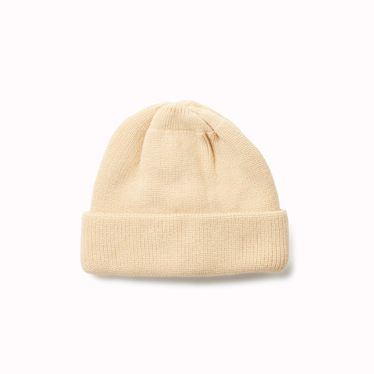 Bulky Watch Cap Beanie | Raw Beige
