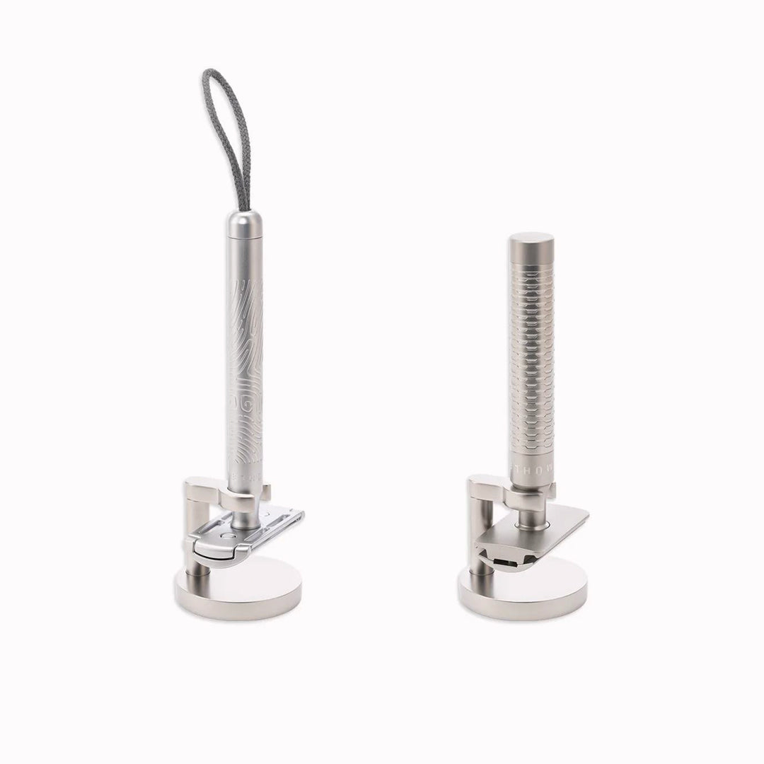 The Companion Safety razor stand by German shaving company Mühle is the perfect stand for your Companion razor.