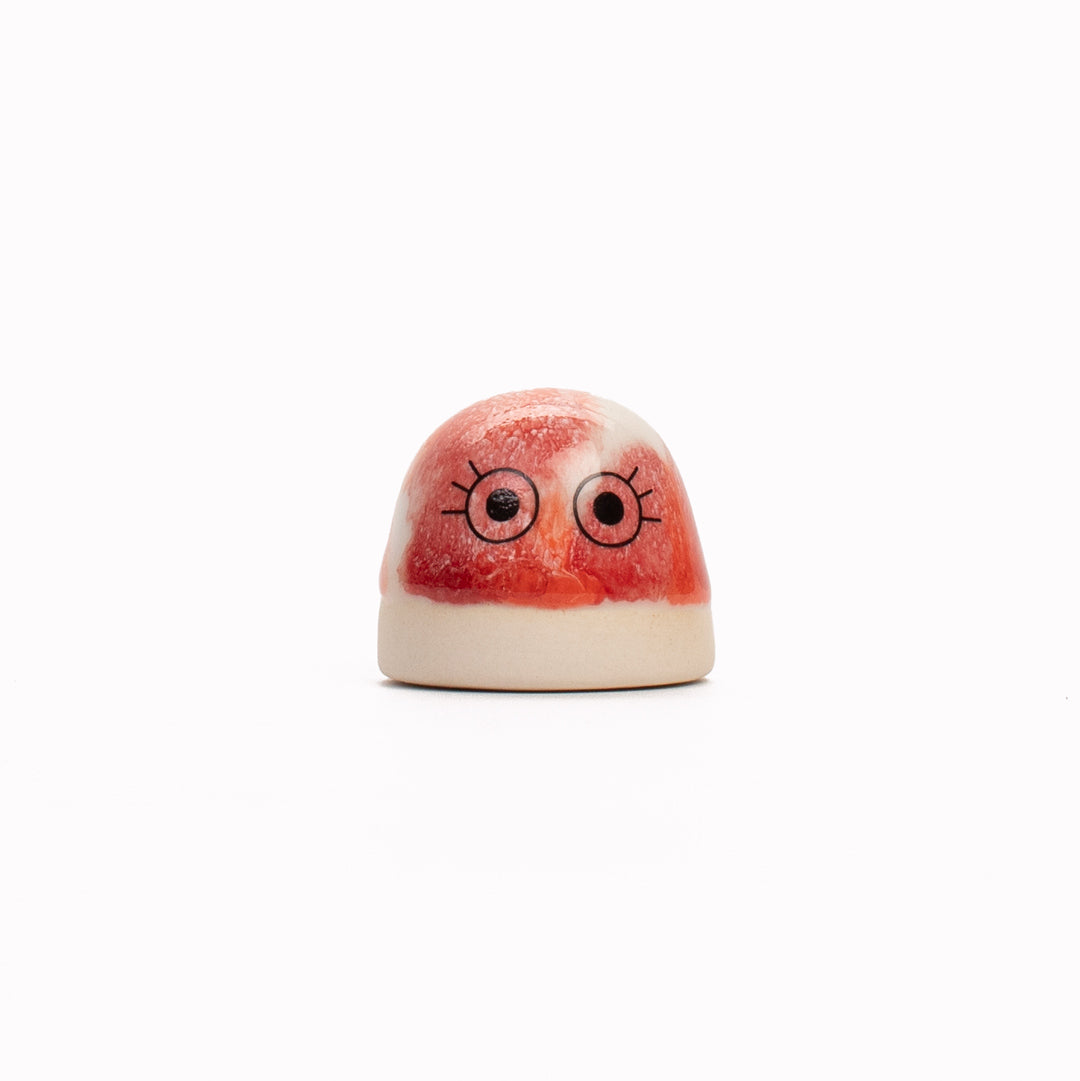 Familia Dot | Ceramic Figurine | Reds