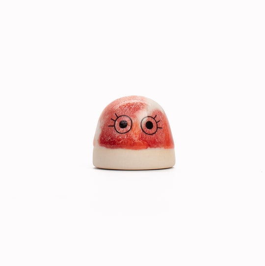 Familia Dot | Ceramic Figurine | Reds