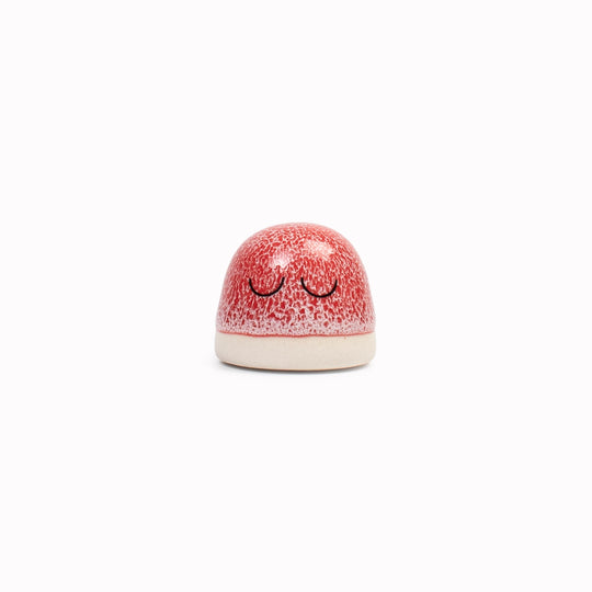Familia Dot | Ceramic Figurine | Reds