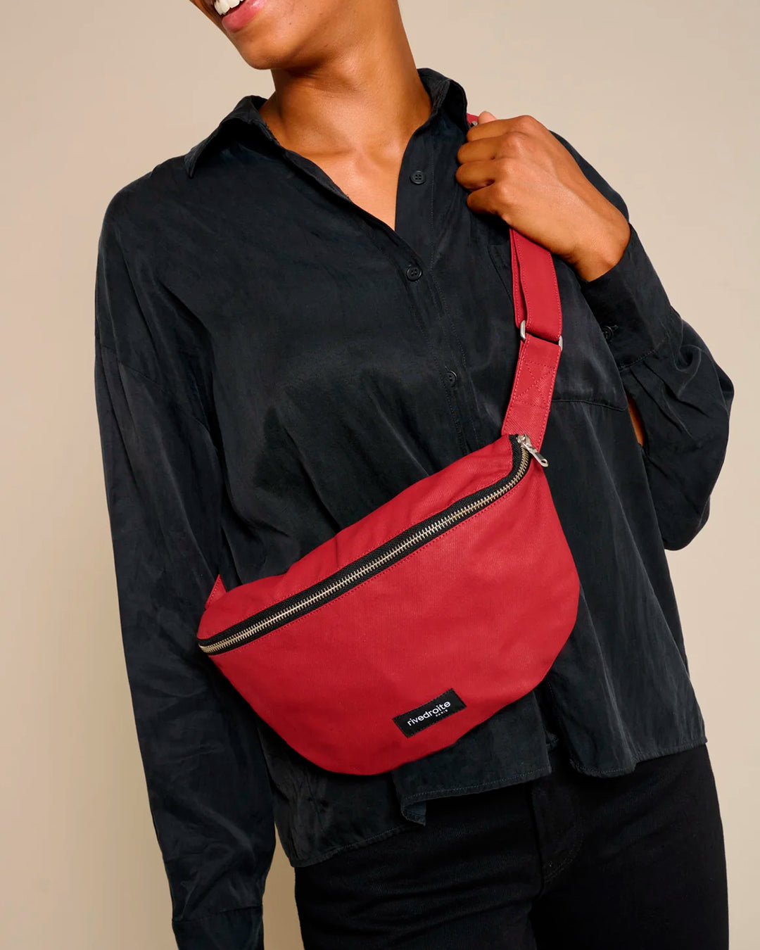 The Custine Belt Bag with an AW26 update - same original size and shape reworked with a coated 100% organic cotton canvas fabric.