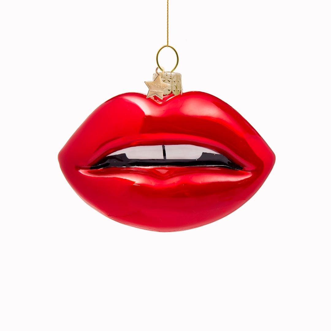 Hot Lips | Christmas Tree Ornament