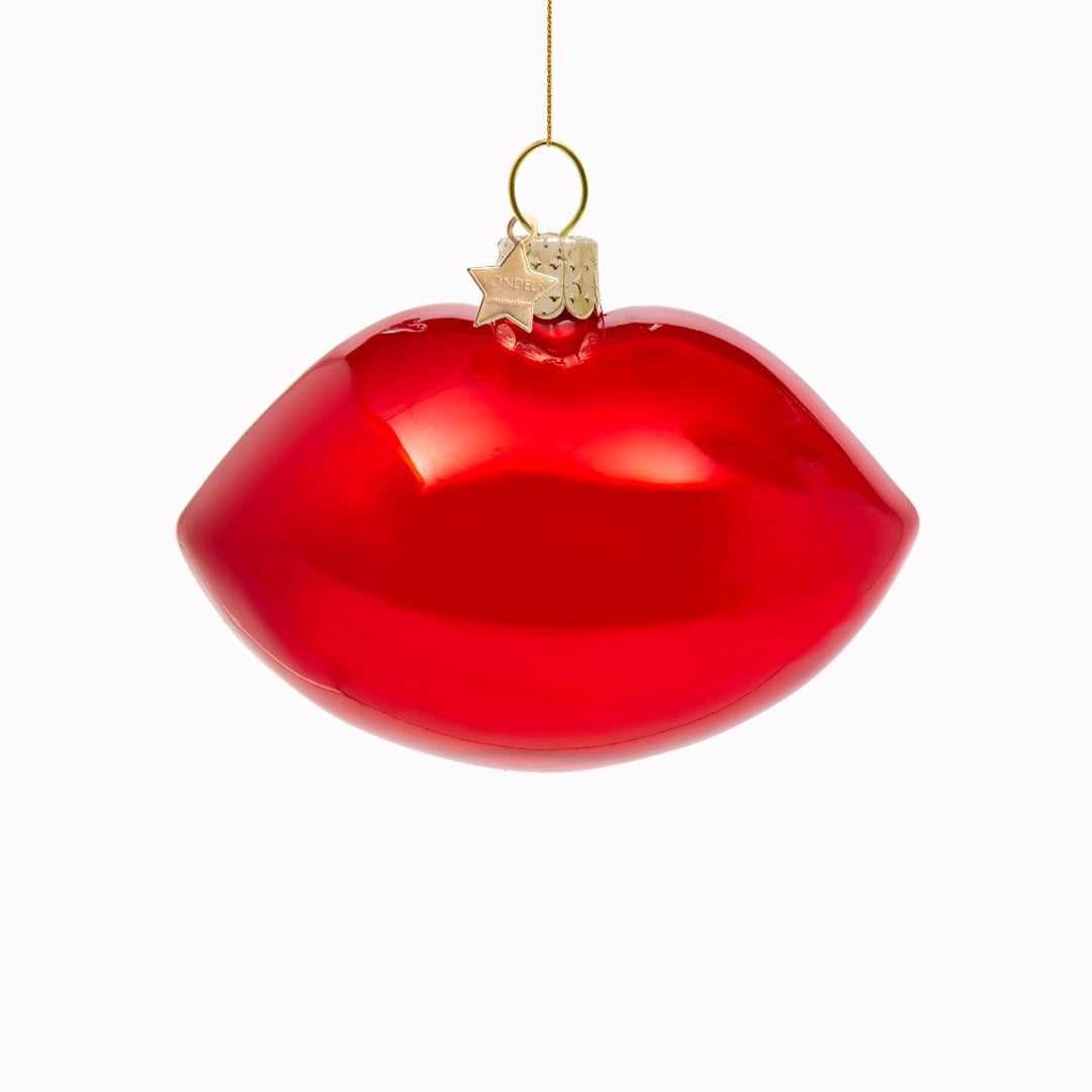 Hot Lips | Christmas Tree Ornament