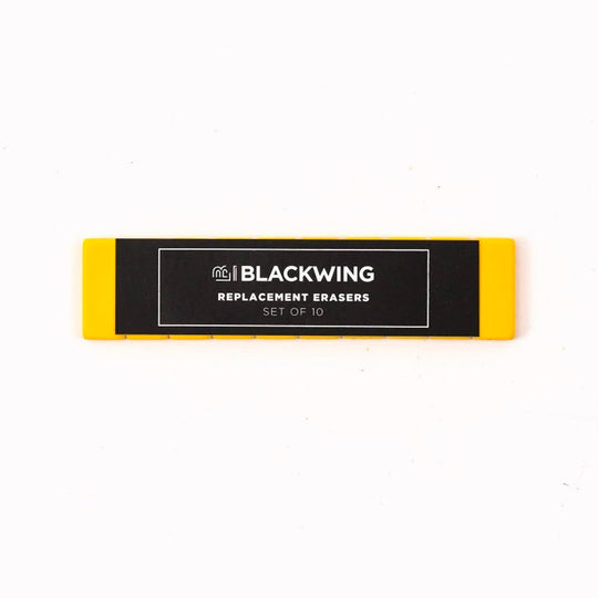 To replace your eraser, slide the eraser and clip out of the ferrule, remove the clip from the old eraser, place the new eraser into the clip, and insert the new eraser and clip into the ferrule.&nbsp;
