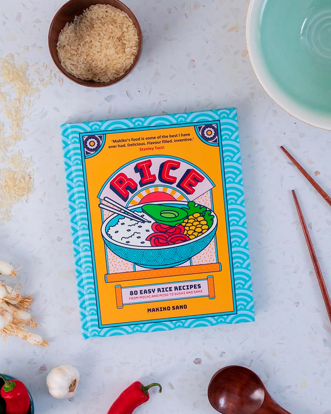 Rice is such an everyday ingredient that it’s easy to overlook just how versatile it is. Makiko Sano gives it centre stage in this collection of 80 recipes