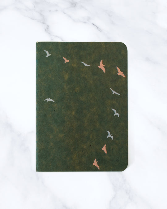 The Ro-biki Shape Series is a compact collection of illustrated cover notebooks with 5mm dot grid paper layout.