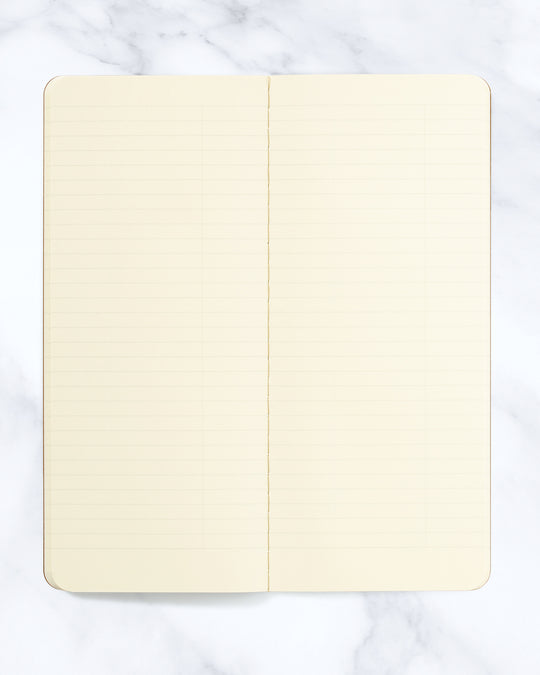 Ro-biki in Japanese means 'waxed'. Their refill notebooks will take on their own patina over time, and this is part of their charm.