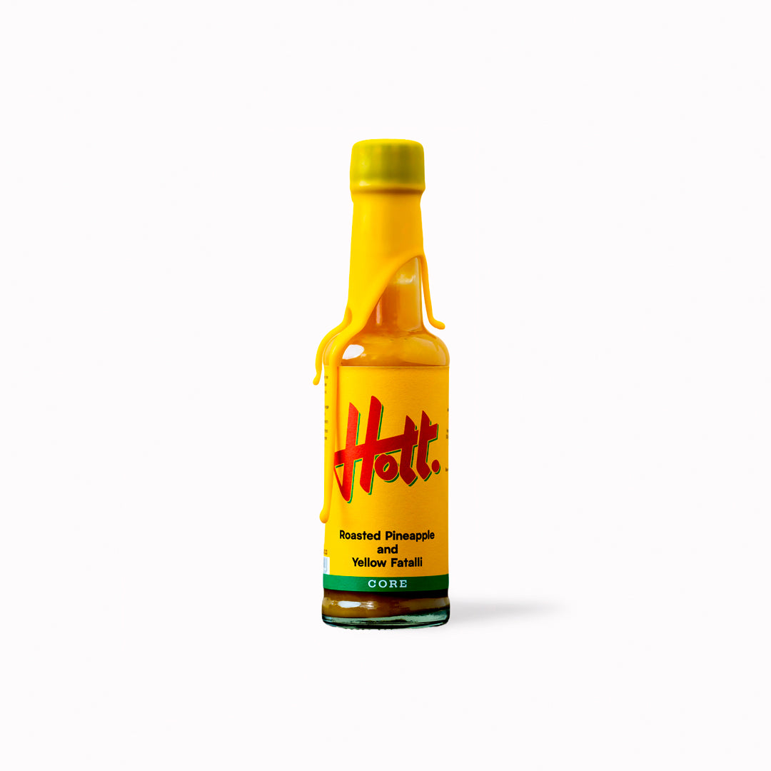 Roasted pineapple gives this sauce a deeper, caramelised sweetness that cuts through the sharp heat of yellow Fatalli chillies.