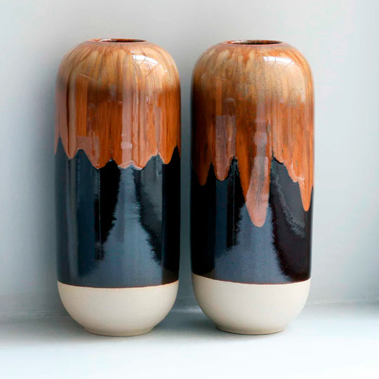 Yuki Hand-thrown Vase | Root Beer Float