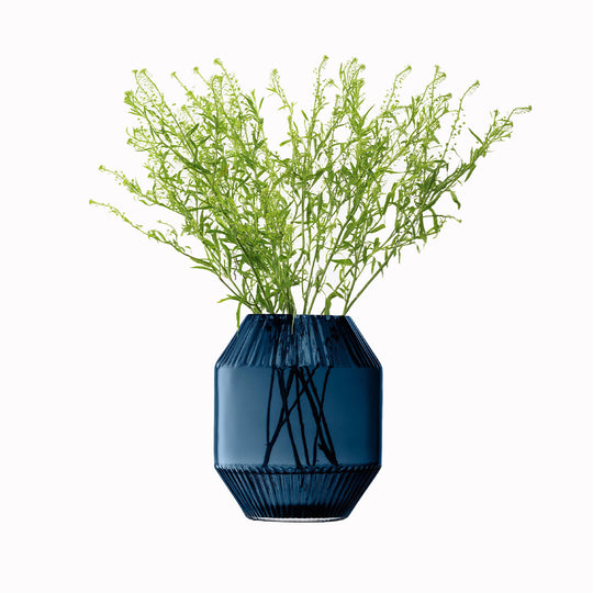 Rotunda Vase | Sapphire | 20cm