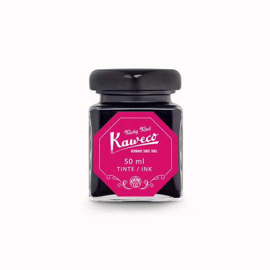 Unleash your creativity with Kaweco’s premium ink collection. Featuring vibrant shades of Black, Royal Blue, Palm Green, Ruby Red and Sunrise Orange