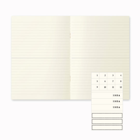 Notebook Light x3 | Ruled Paper | A5