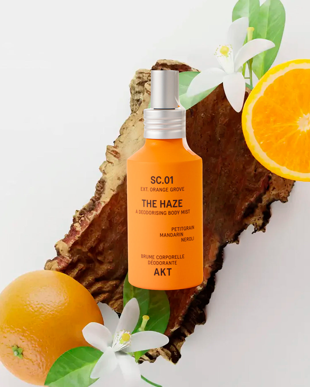 AKT Body Mist offers a lighter, more relaxed way to wear the brand's signature fragrances. The ultra-fine spray can be used generously over the body for an instant burst of freshness and long-lasting scent.