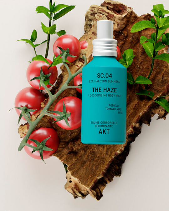 AKT Body Mist offers a lighter, more relaxed way to wear the brand's signature fragrances. The ultra-fine spray can be used generously over the body for an instant burst of freshness and long-lasting scent.