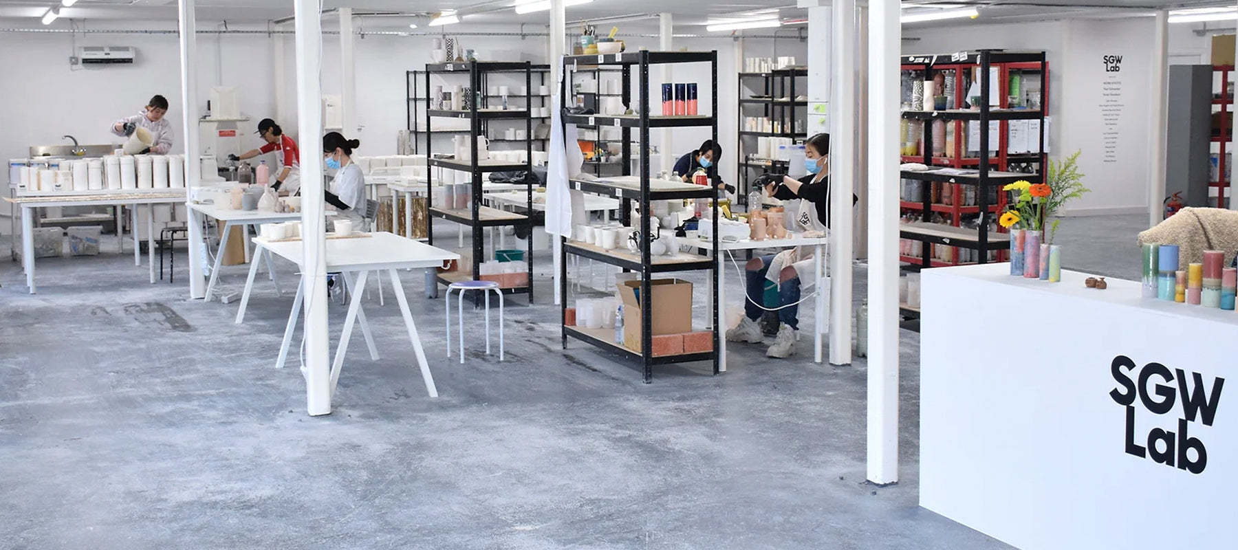 SGW Labs is a ceramic studio established in London by artist Yuta Segawa in 2018. The company is dedicated to creating high-quality, handcrafted ceramics