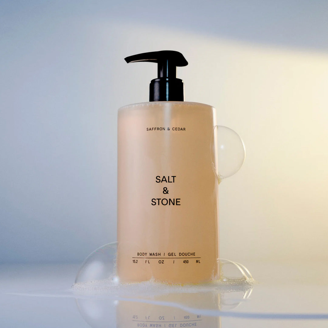 Saffron, Neroli and Jasmine combine with Cedarwood in this multi-benefiting, refreshing gel body cleanser with antioxidants, ocean botanicals and naturally hydrating ingredients.