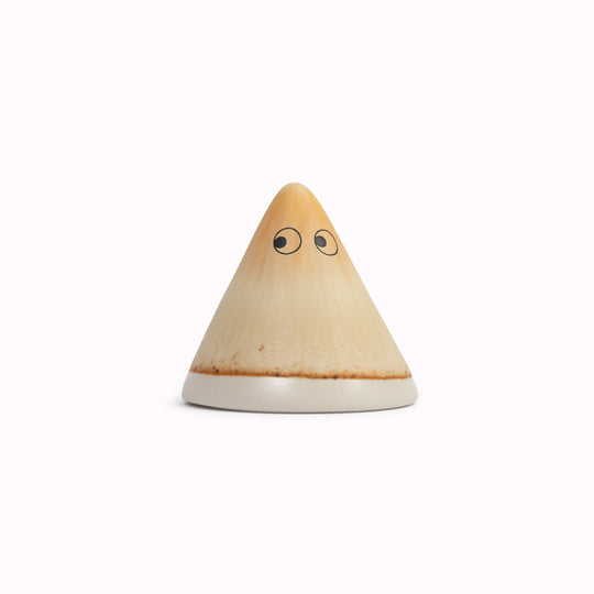 Meet Fuji!&nbsp;Fuji is a&nbsp;cone mountain shaped, hand glazed ceramic&nbsp;figurine&nbsp;created as a close relative of the classic Arhoj Ghost.