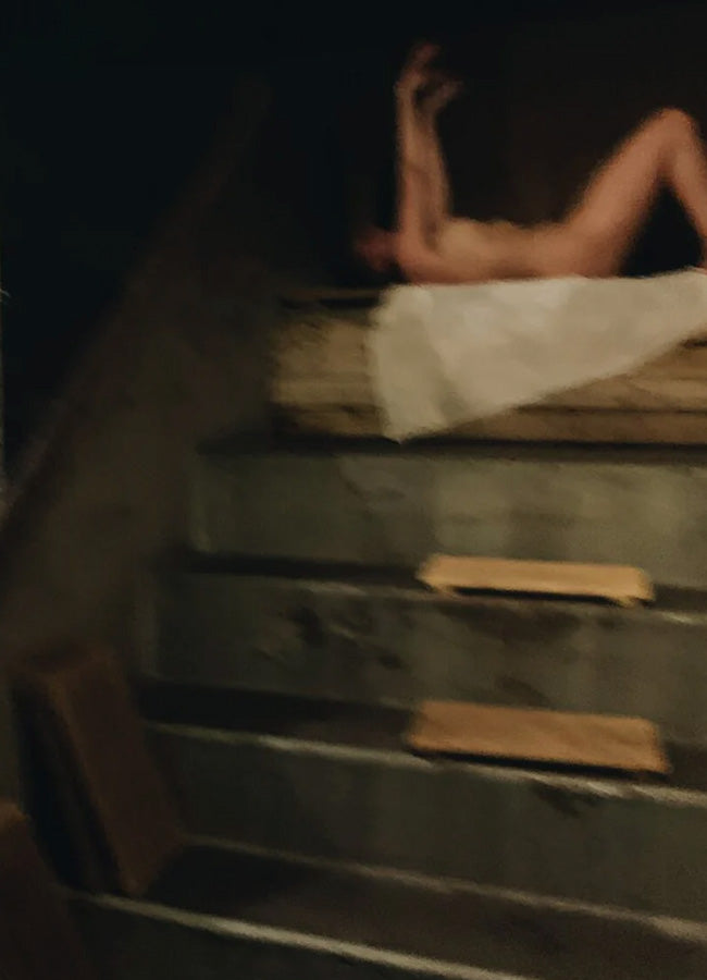 soft focus view inside sauna - herbowski
