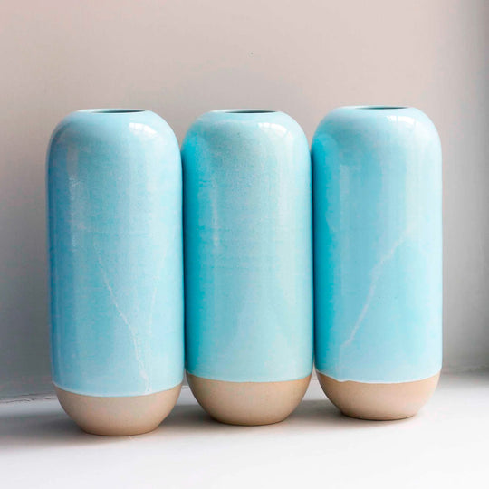 Yuki Hand-thrown Vase | Sea Angel