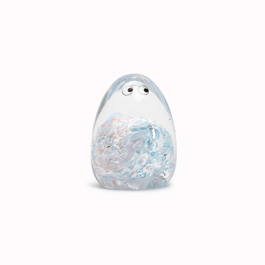 Egg Crystal Blob | Glass Figurine