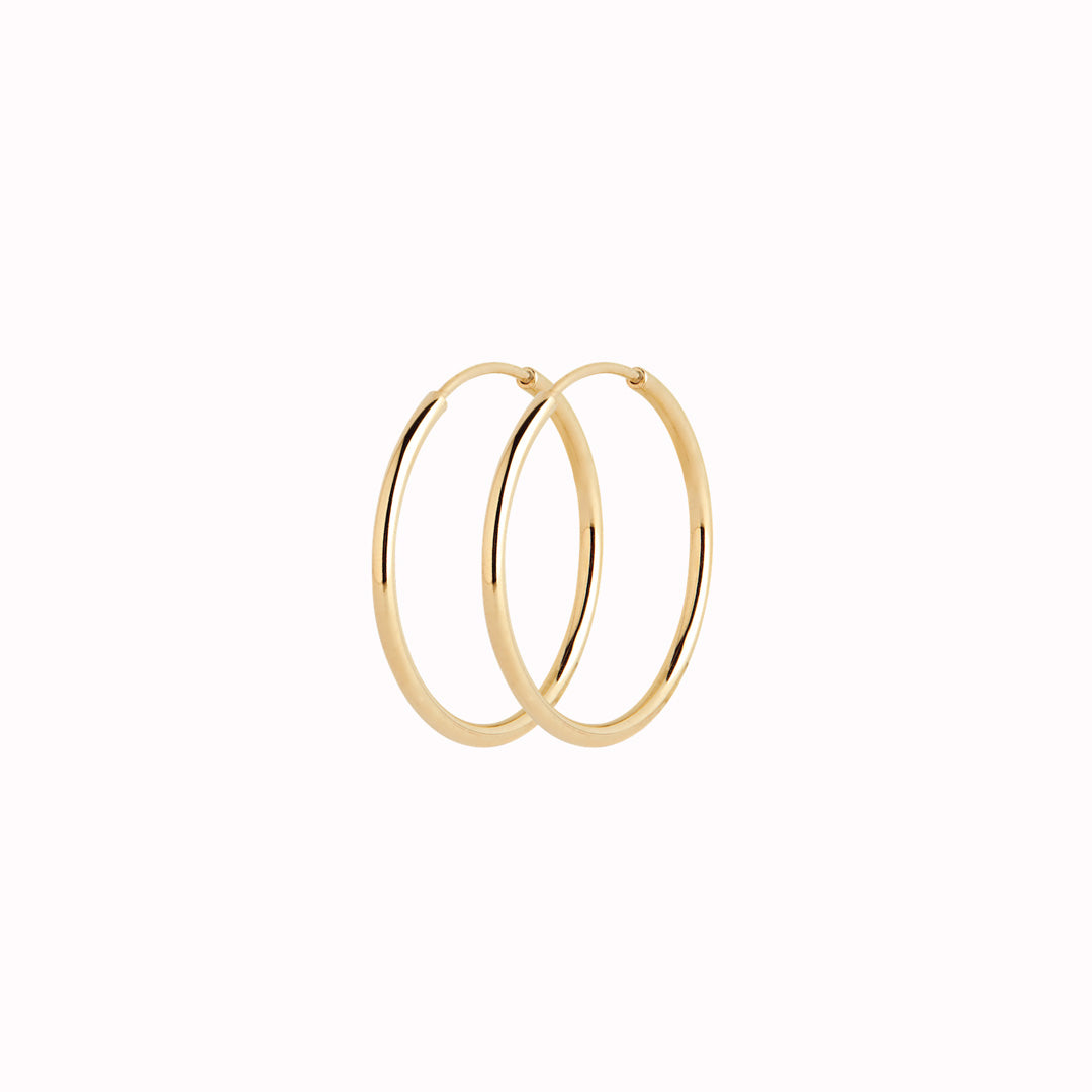 Senorita 20 | Hoop Earrings | Silver or Gold Plated