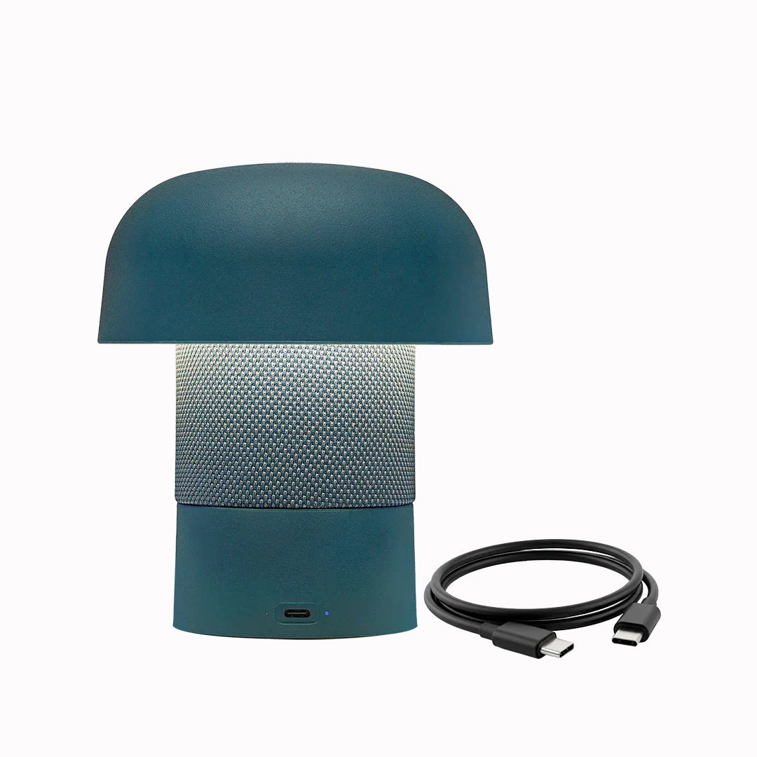 Sensa PLAY Mini | Portable Table Lamp + Bluetooth Speaker | Aquamarine