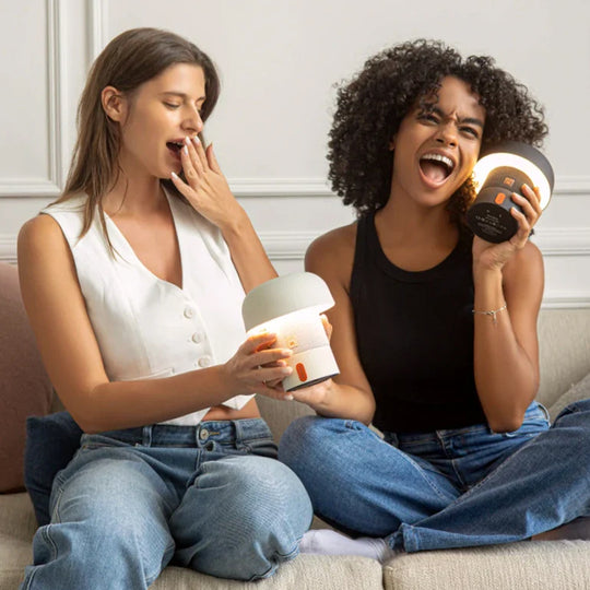 Sensa PLAY Mini | Portable Table Lamp + Bluetooth Speaker | Anthracite