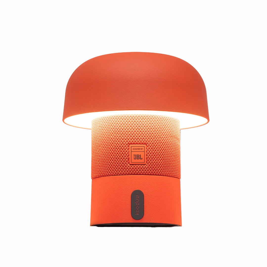Sensa PLAY Mini | Portable Table Lamp + Bluetooth Speaker | Orange