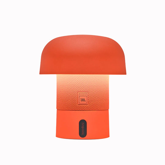 Sensa PLAY Mini | Portable Table Lamp + Bluetooth Speaker | Orange