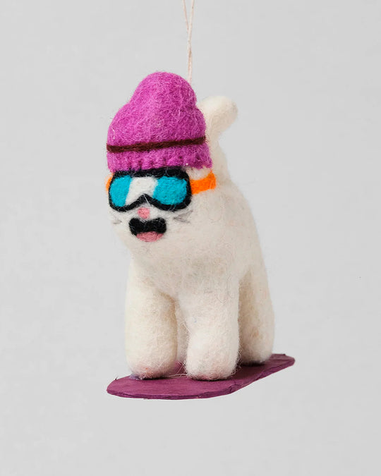 These decorations are made from high-quality felt and come in a variety of shapes and sizes, They are perfect for hanging on your tree&nbsp;or elsewhere in your home.