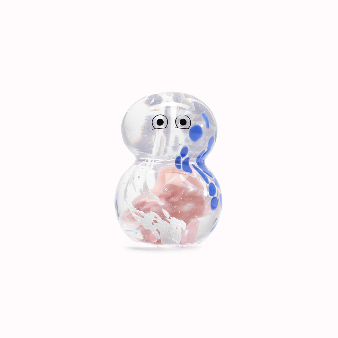 Meet the newest additions to the Studio Arhoj family of colourful characters - a personality laden decorative glass 'Crystal Blob' figurine! Think of these as cousins to Anders Arhoj's ceramic creations. Inspired by Japanese ceramics but with a Scandinavian twist.