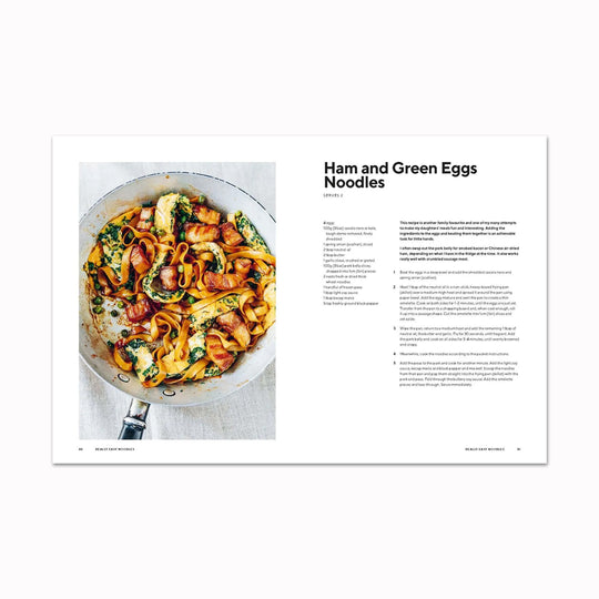 This cookbook offers a range of recipes from speedy stir-fries to rich, saucy noodles, comforting soups, and elevated instant noodle dishes.