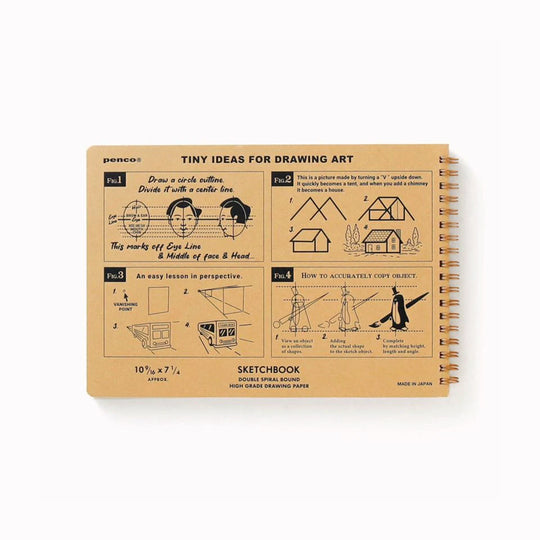 Landscape Sketchbook | Medium Weight | B5 or B6