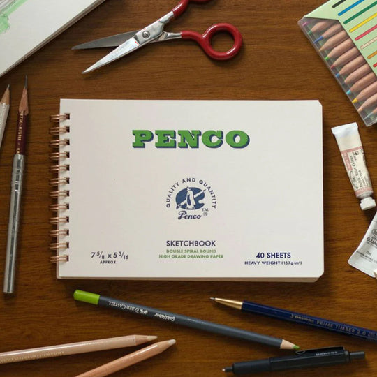 Heavyweight Sketchbook For Painting in Choice of B5 or B6 Landscape Sizing

40 sheets of heavyweight 157g/m2 HS Gao board for your creative output.