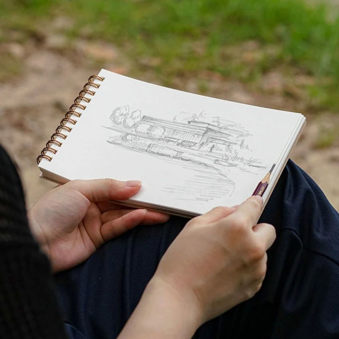 Heavyweight Sketchbook For Painting in Choice of B5 or B6 Landscape Sizing

40 sheets of heavyweight 157g/m2 HS Gao board for your creative output.