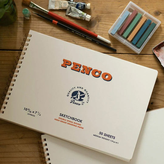 Medium Weight Sketchbook For Drawing in Choice of B5 or B6 Landscape Sizing

50 sheets of medium weight 121g/m2 HS Gao board for your creative output.