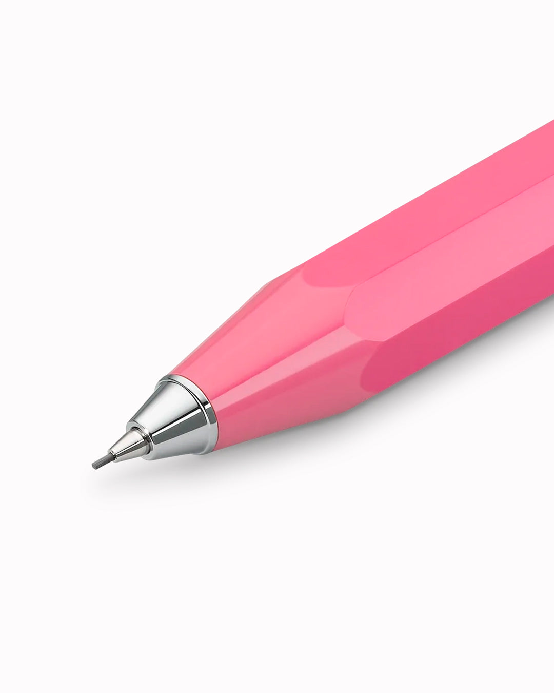 A modern take on a classic, the Skyline Sport pairs Kaweco’s heritage design with a clean, contemporary finish. Silver accents and a metal cap logo keep it minimal, while the colour palette adds a subtle point of difference. 