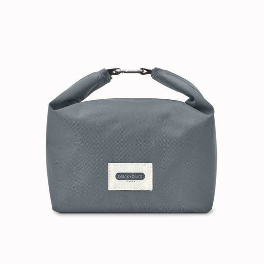 The Slate Black+Blum Large Insulated Lunch Bag is designed for people who bring proper food with them, not just snacks