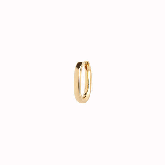 Slick | Single Huggie Earring | Silver or Gold Plated