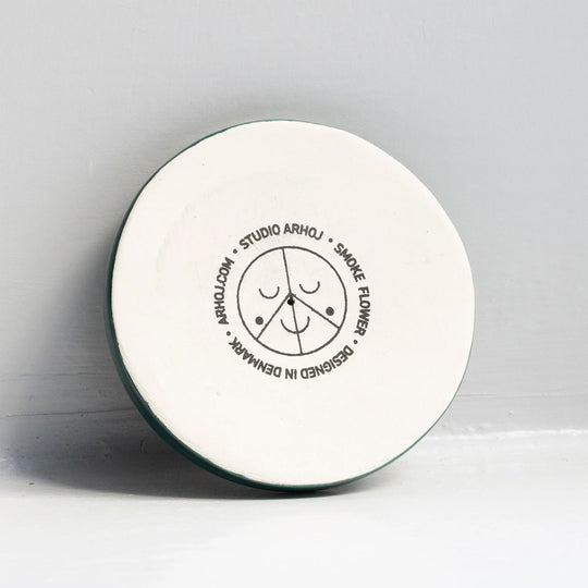 A handcrafted ceramic incense chamber designed for both aesthetic appeal and functionality
