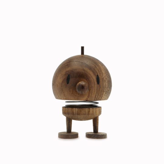 Bumble Wobble Figurine | Medium | Smoked Oak
